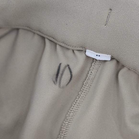 Lululemon Stretch High Rise Crop Pants Trench 8 - Picture 11 of 12
